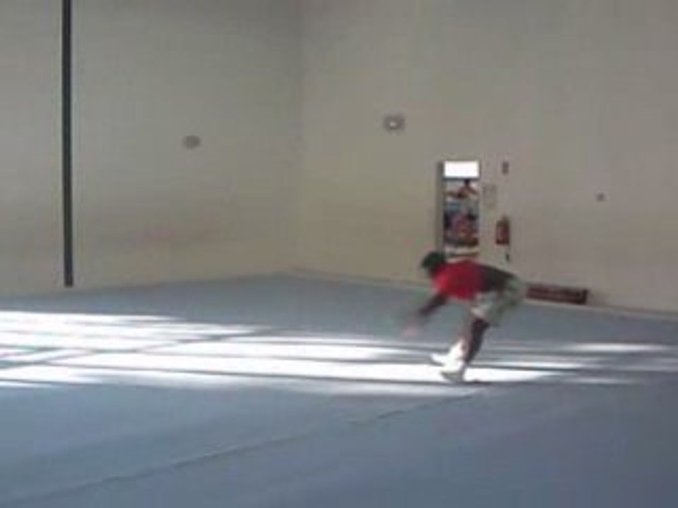 Mon premier salto de l'année 2007 et 2008