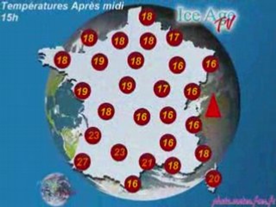 Meteo du Dimanche 21 Septembre 2008