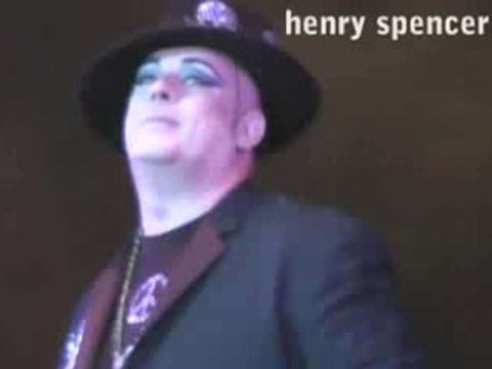 Crónica del concierto de Boy George en Lima, Perú