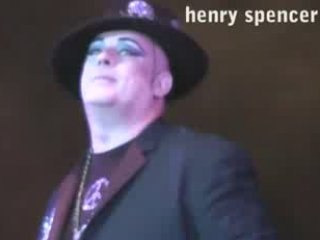 Crónica del concierto de Boy George en Lima, Perú