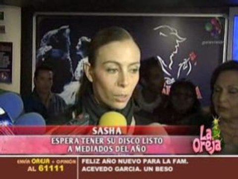 Sasha lanzará disco a mediados del 2008