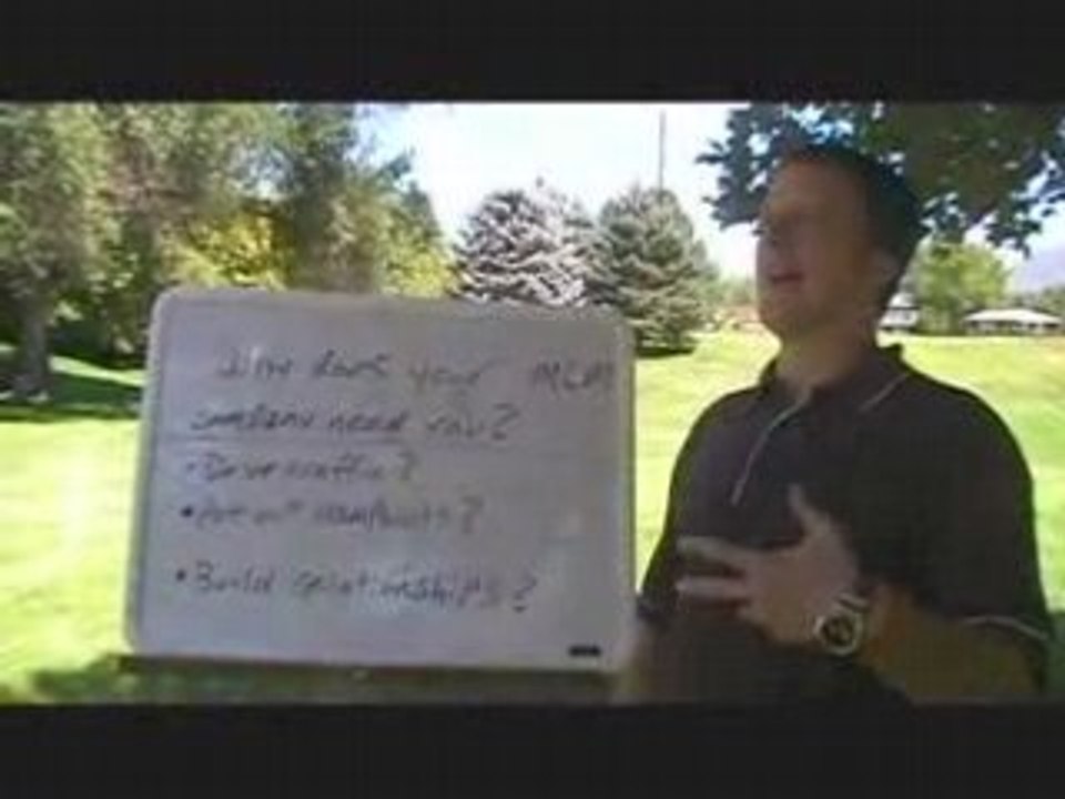 Why does your network marketing company NEED you?