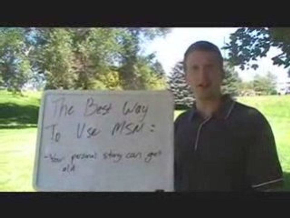 The best way to use My Story Marketing in your videos.