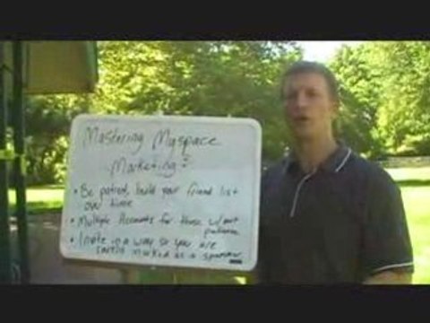 Mastering Myspace to get free leads chasing you in 1 day.