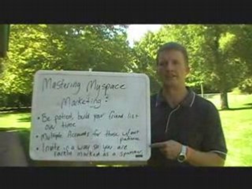 Mastering Myspace to get free leads chasing you in 1 day.