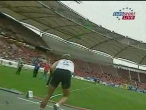 Athlé lancer javelot B.Spotakova record du monde 72,28m