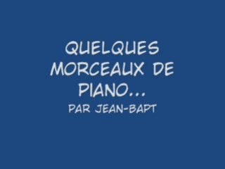 4 morceaux de piano