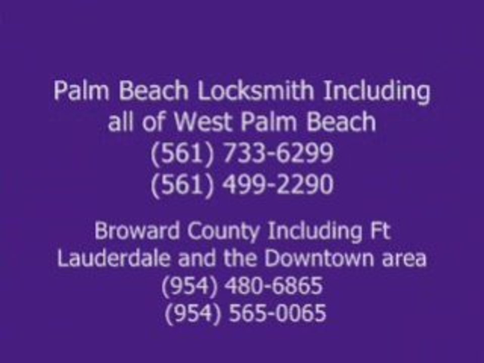 PARKLAND LOCKSMITH - (954) 796-2225