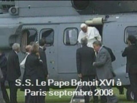 Le Pape à Paris aux Invalides