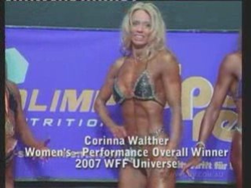 Corinna Walther Miss Universum 2007 No. 1 der Fitness Damen