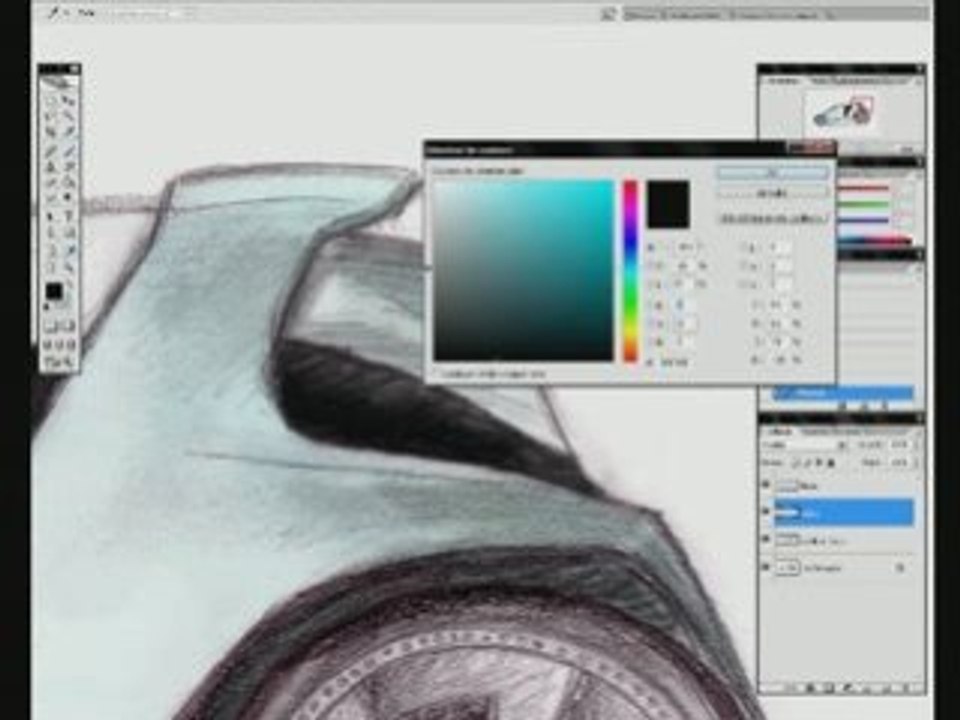 Colorisation sous Photoshop - Profil - iMo