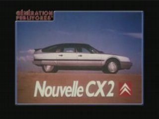 Pub Citroën CX avec Grace Jones 1986