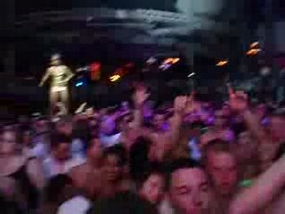 Soirée tiesto à IBiza