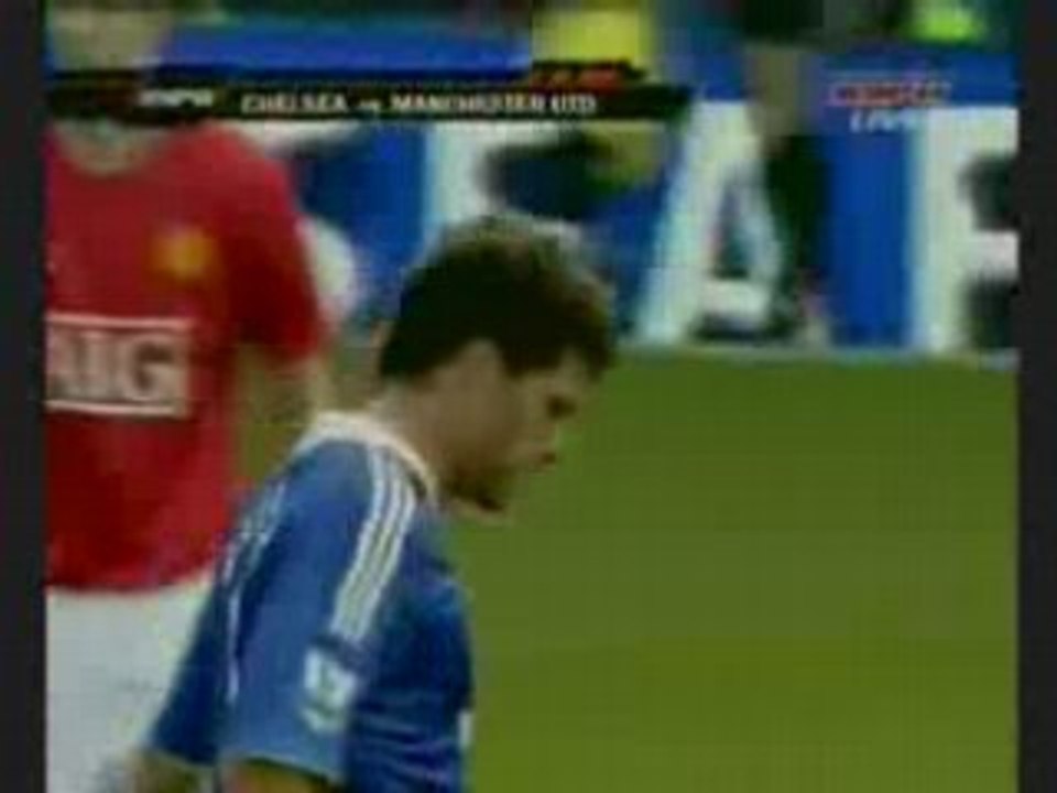 Chelsea 1 - 1 Manchester United resumé complet 21.09.2008