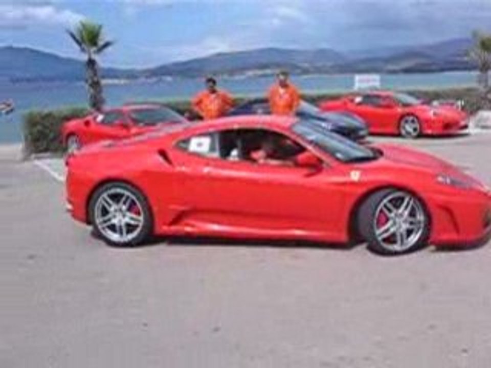 FERRARI PORTICCIO 1er CORSICA FERRARI TOUR AUTO