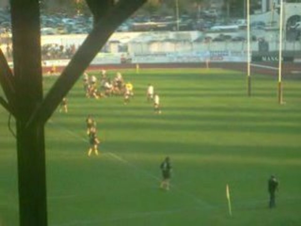 Carcassonne - pays d'aix 1er match Federal 1