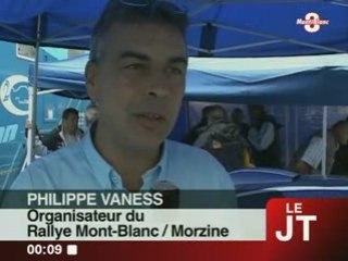 60ème du Rallye du Mont-Blanc: sous la pluie