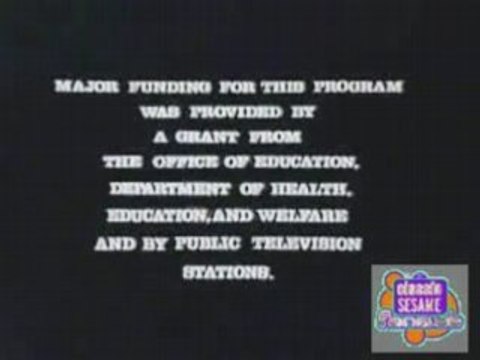 ELIE'S STEREO VIDEO 3- SESAME STREET FUNDING CREDITS WITH P