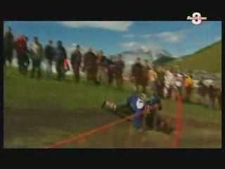 Megavalanche : French freeride competition bike mountain