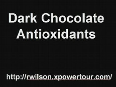 dark chocolate antioxidants