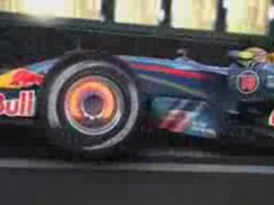 Red Bull F1- présentation du circuit de Singapour