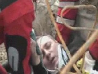 Earthquake drills. AKA Rescue Research Association. Turkey.