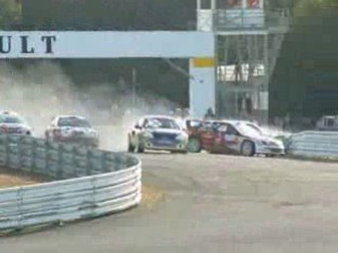 Rallycross Mayenne 08 Finale A D1 Crash