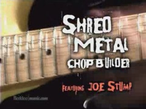 Guitar - Joe Stump - Shred Metal Chop Builder
