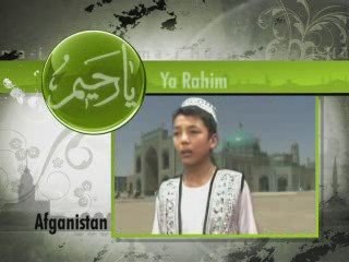 Tesbihat-Allahin Isimleri afganistan