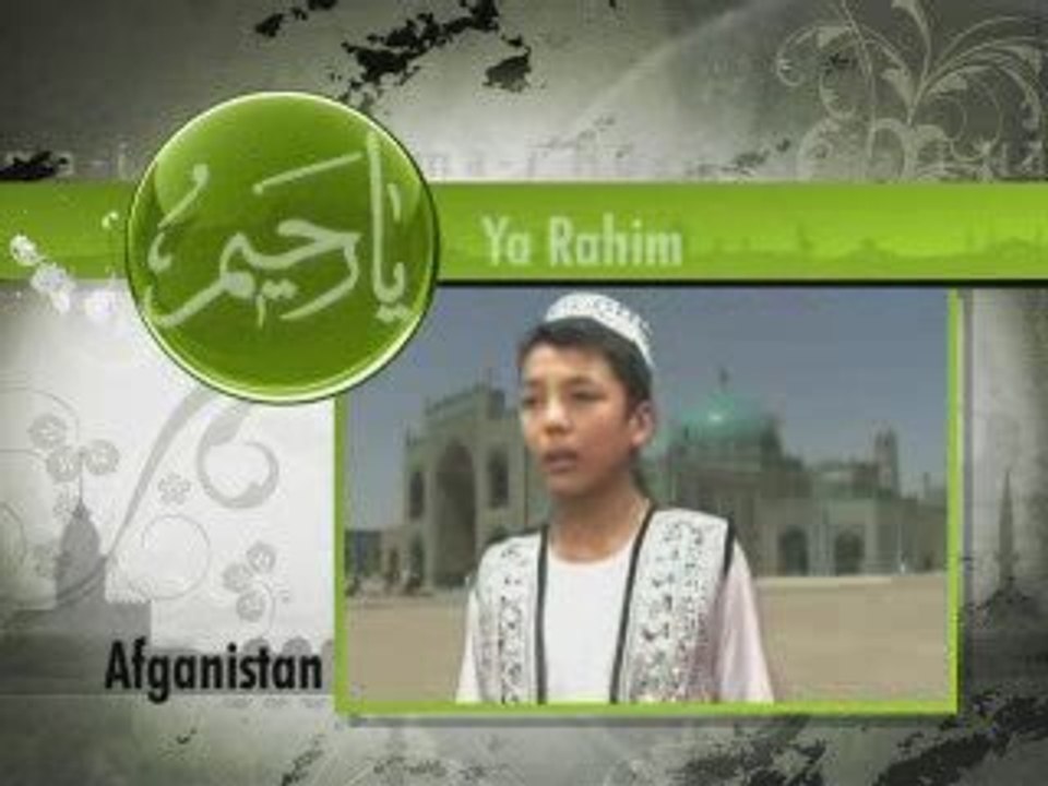 Tesbihat-allahin isimleri afganistan