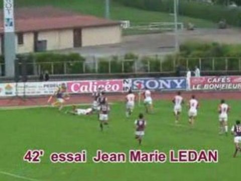 MATCH AMICAL DAX UNION essai JM LEDAN