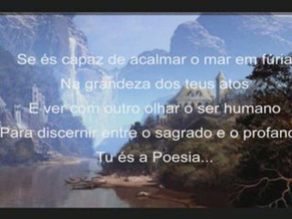 Tu és a Poesia