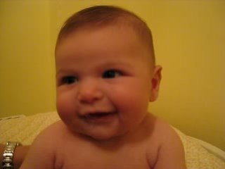 Mae on the Changing Table