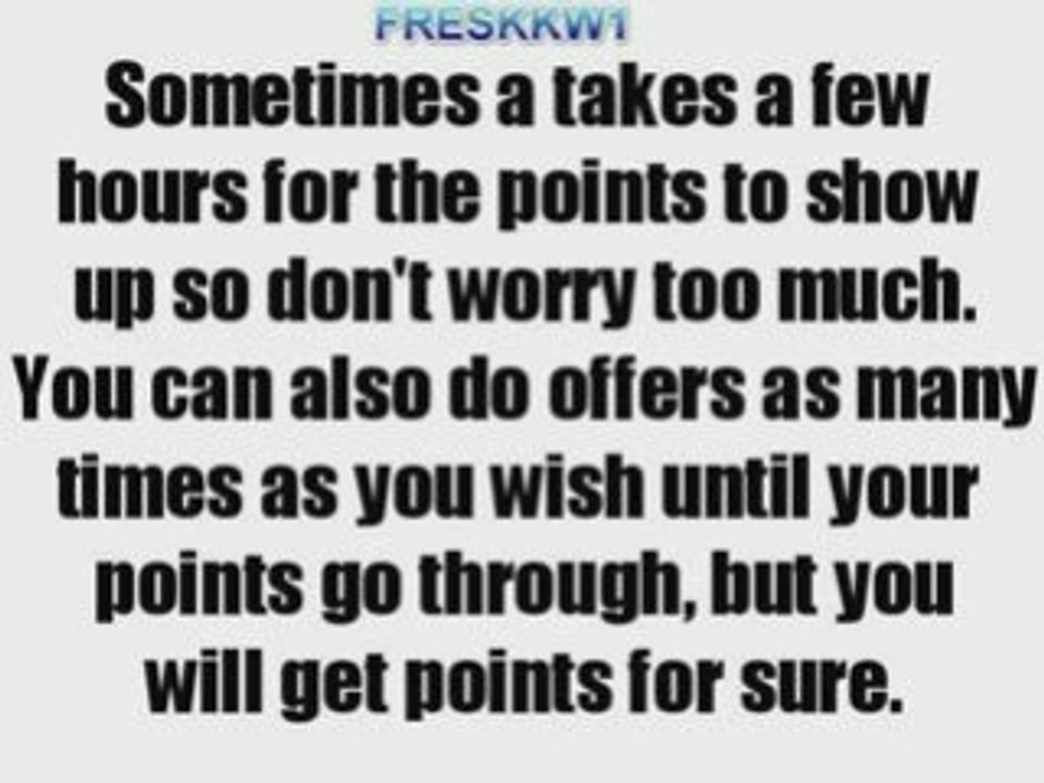 Free Xbox Live or Wii Points *No Lies or Hacks*