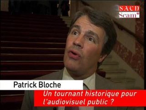 Patrick Bloche - Un tournant historique pour l'AV public ?