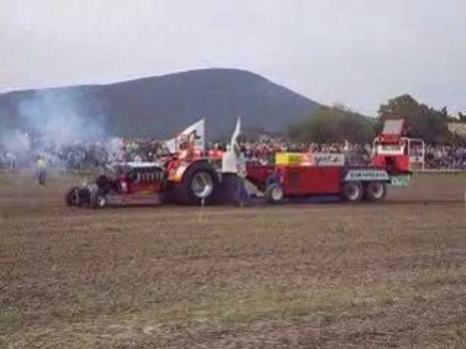 Démo Tracteur Pulling OuraganII 4.5T