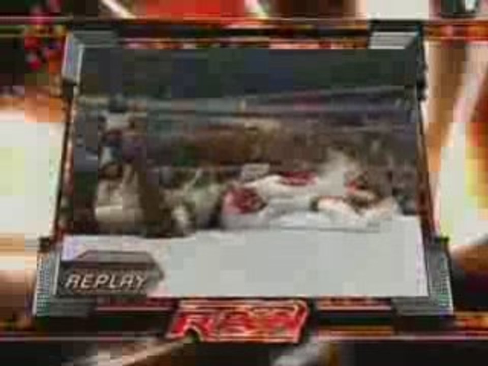 Bobby Lashley spears Shelton Benjamin right out of midair