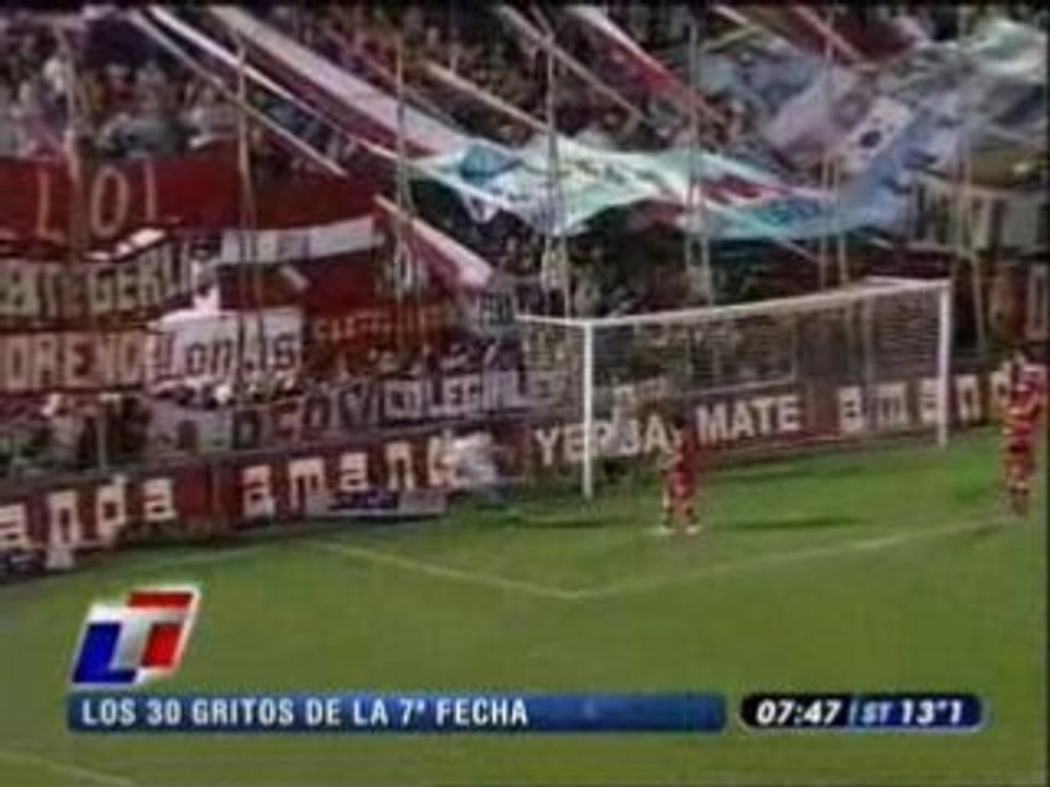 Show de goles de la 7º fecha del Apertura 2008