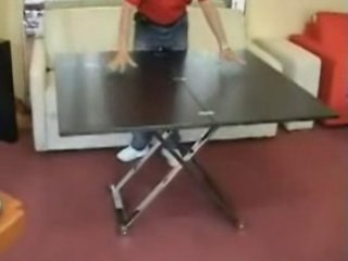 Table transformable le monde du convertible