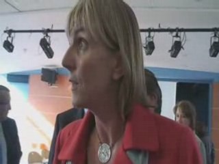 Valérie Létard en visite à l’Hôpital Les Magnolias