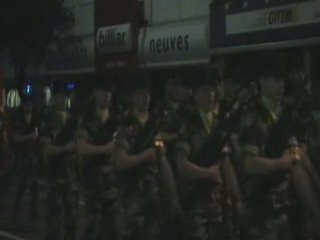 defiler du 1er Regiment d'infanterie