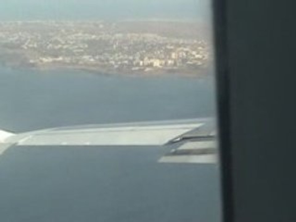 Atterrissage aéroport de Dakar Sénégal