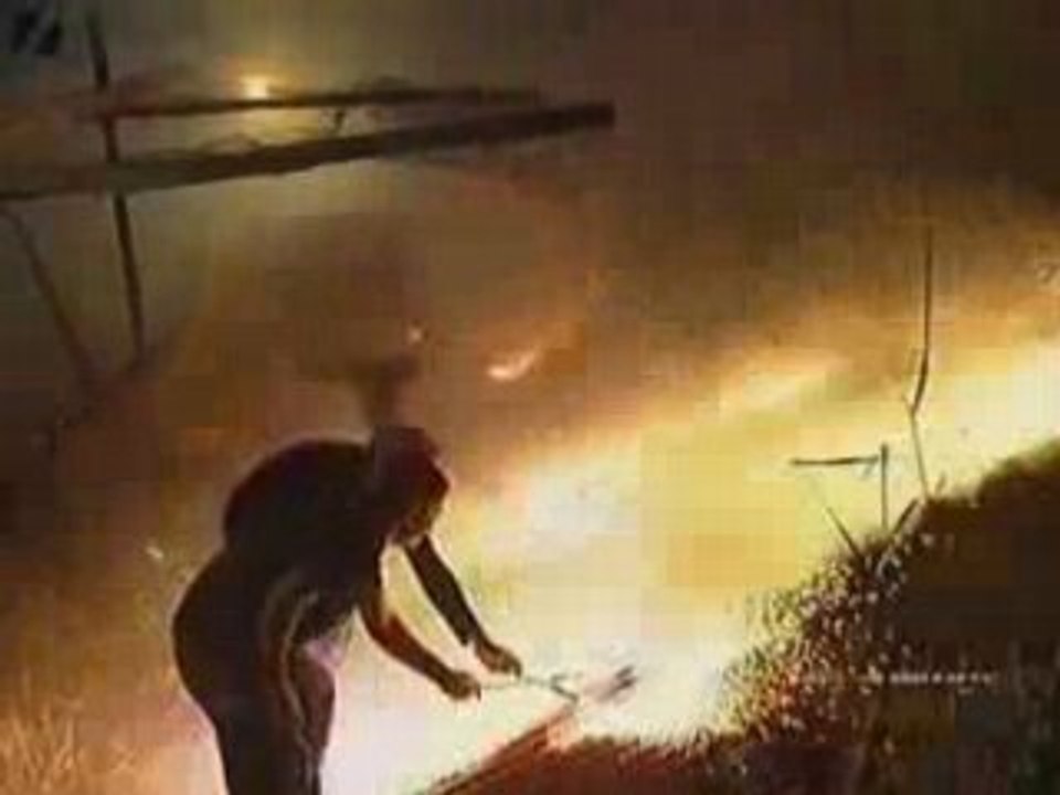 Fireworks battle
