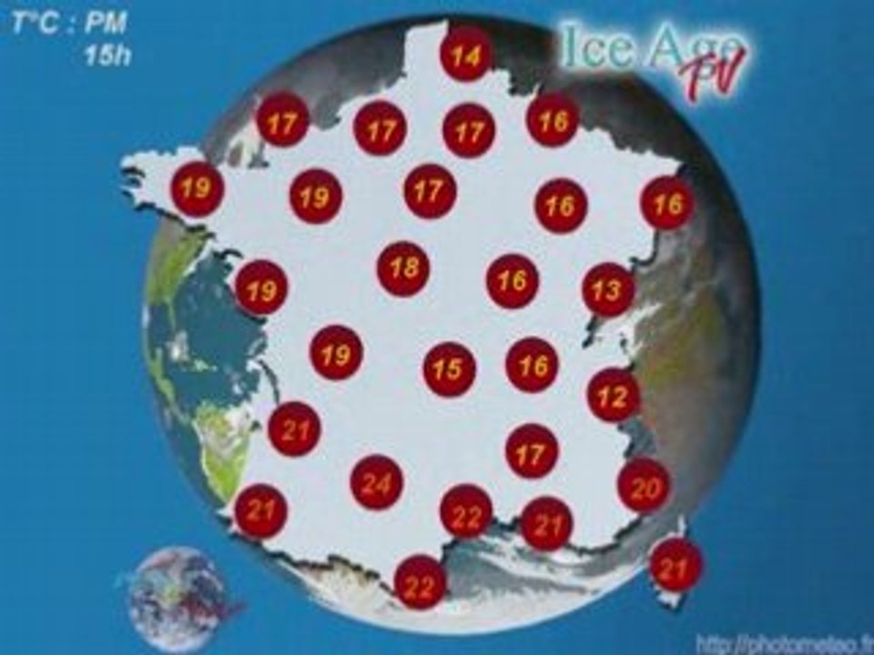 Meteo du Mardi 23 Septembre 2008