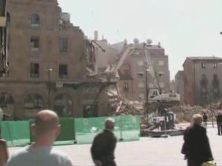Derrumbe del Gran Hotel de Salamanca