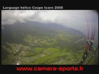 Caméra embarquée larguage hélico Coupe Icare 2008
