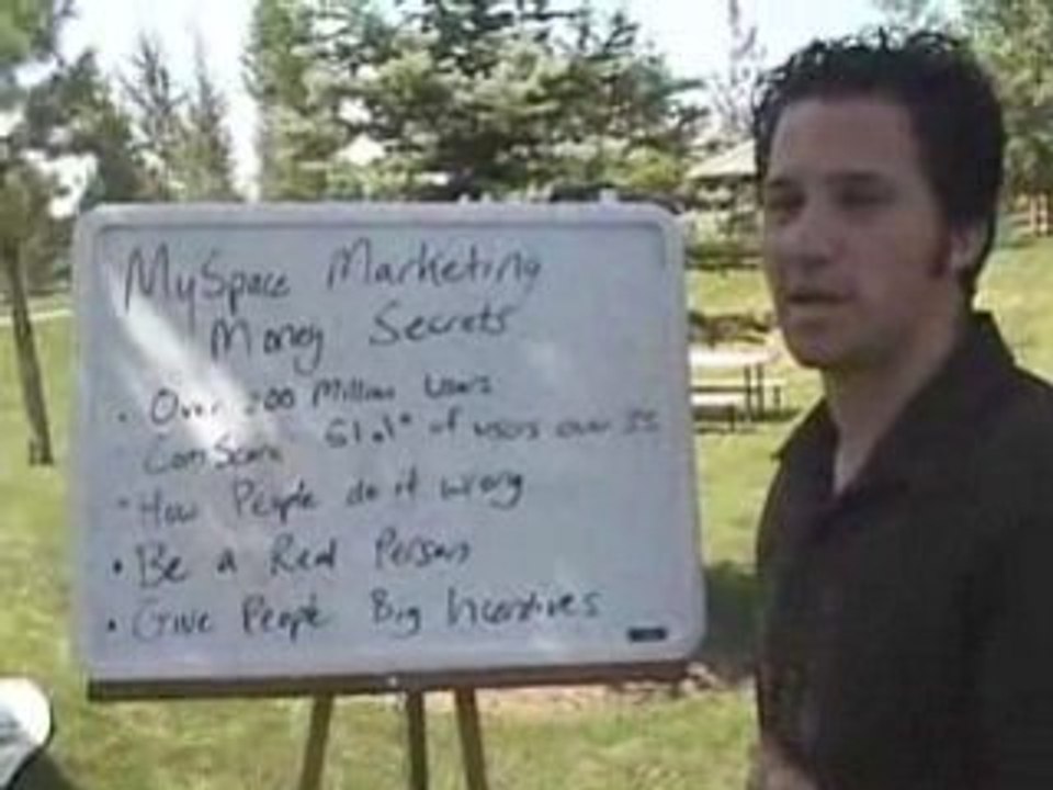 Why Use MySpace in my Marketing??