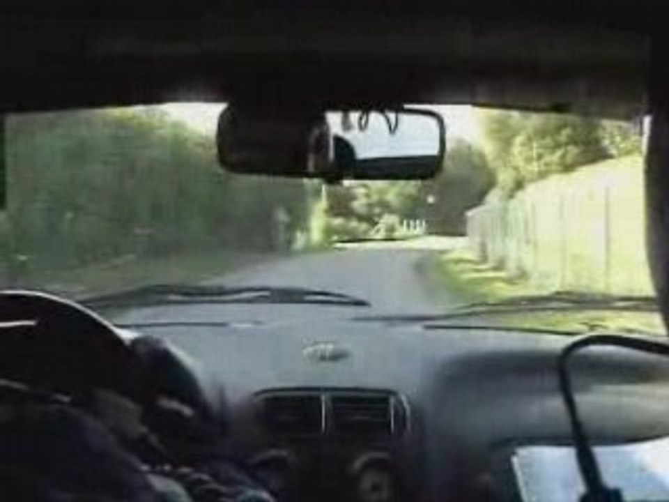 rallye du Pays d'Auge ES6 à bord de la MG