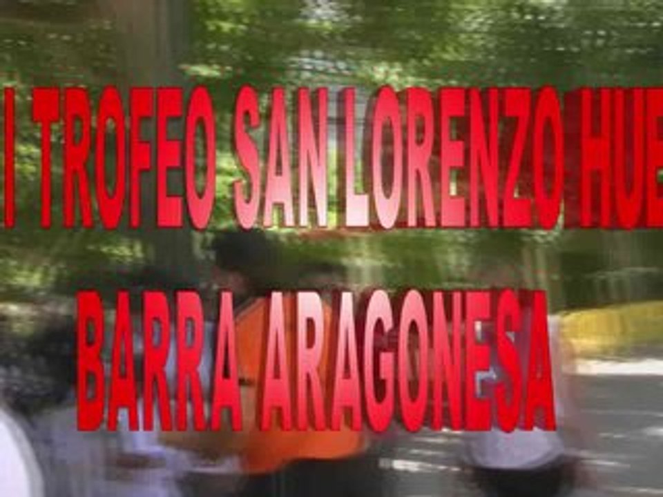 XXIII Trofeo San Lorenzo Huesca Entrega de Trofeos Parte II.