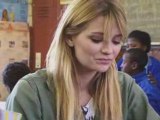 Mischa Barton visits South Africa with Save the Children